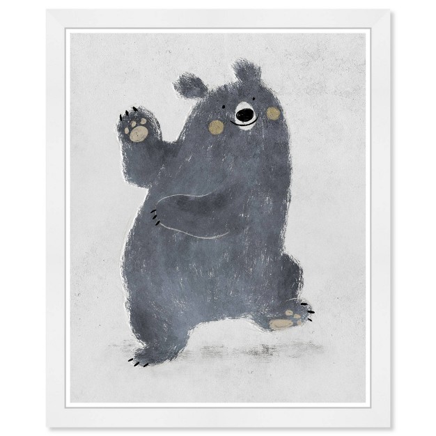 X 21 quot Stay Wild Bear Animals Framed Art Print Wynwood Studio