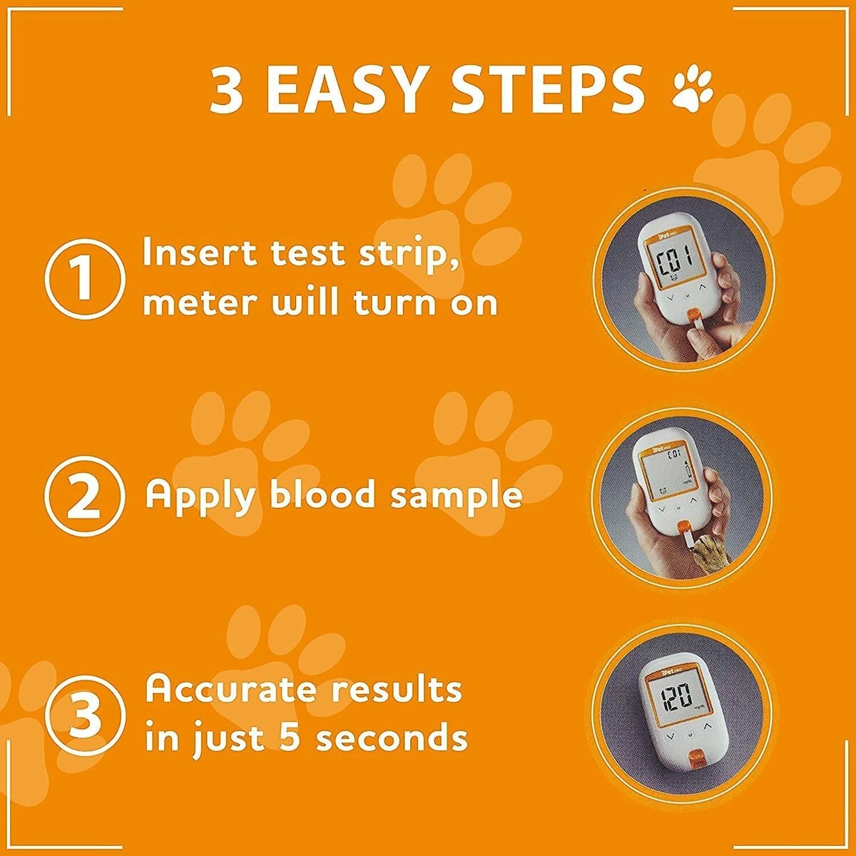 iPet PRO Blood Glucose Monitoring System Starter Kit for Dogs and Cats