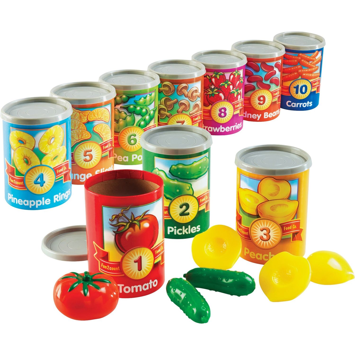 1-10 Counting Cans Set by Learning Resources LRNLER6800