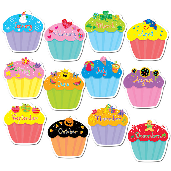 Creative Teaching Press CTP5938 Cupcakes Jumbo Cut...