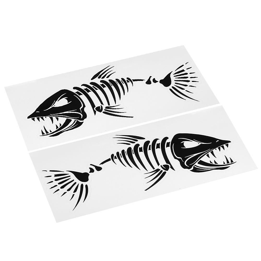 2 Pcs Fish Sticker