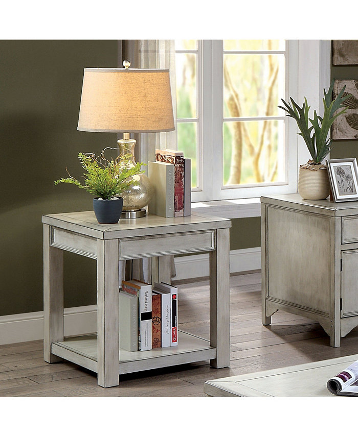 Furniture of America Deston Farmhouse End Table