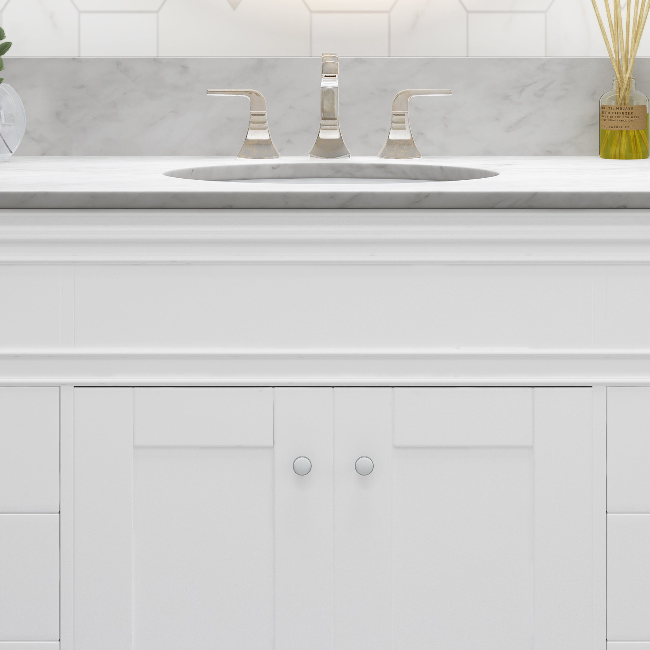 Lorent Contemporary Marble Countertop with Sink