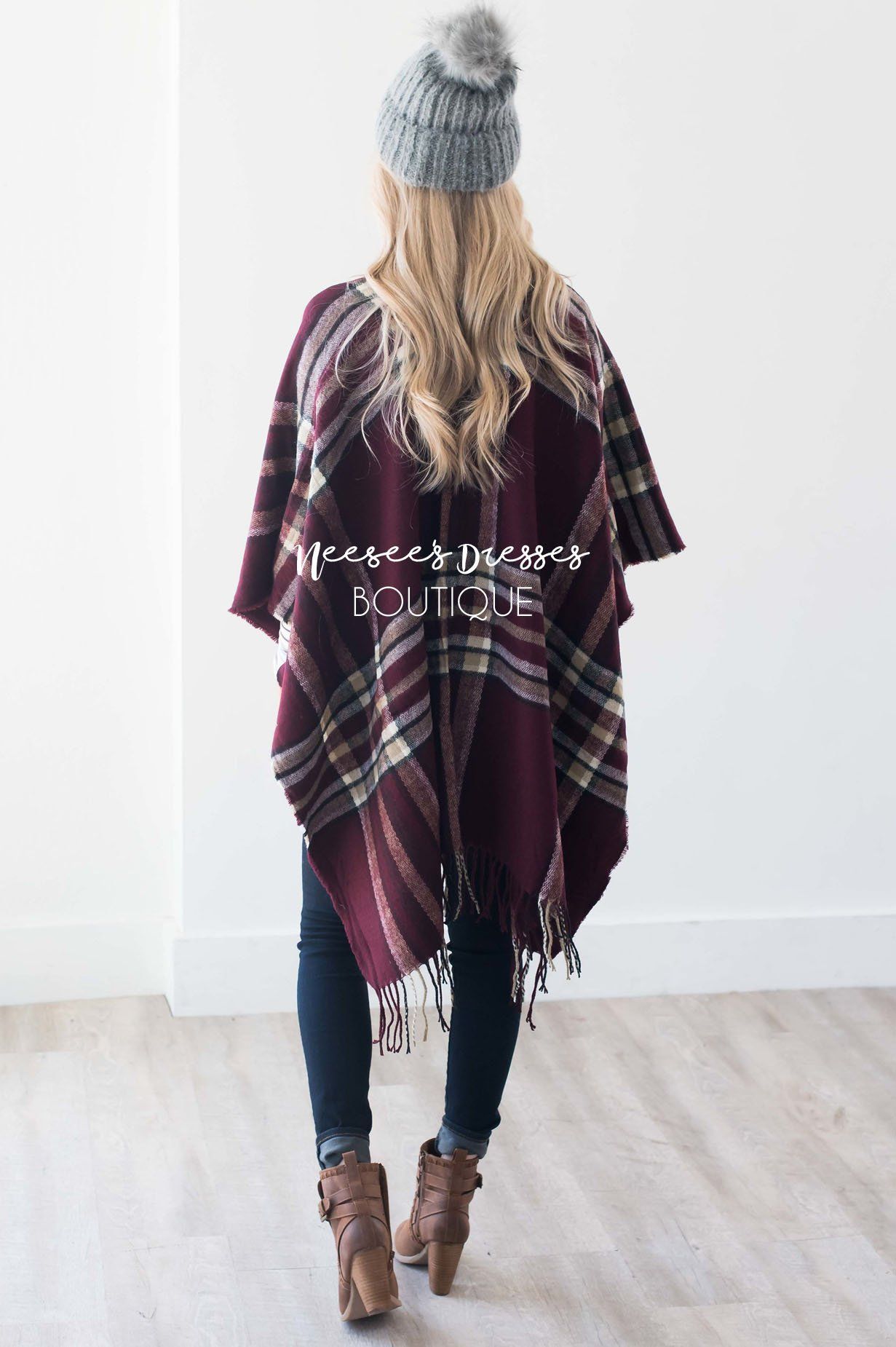 Cozy Cool Ruana Shawl