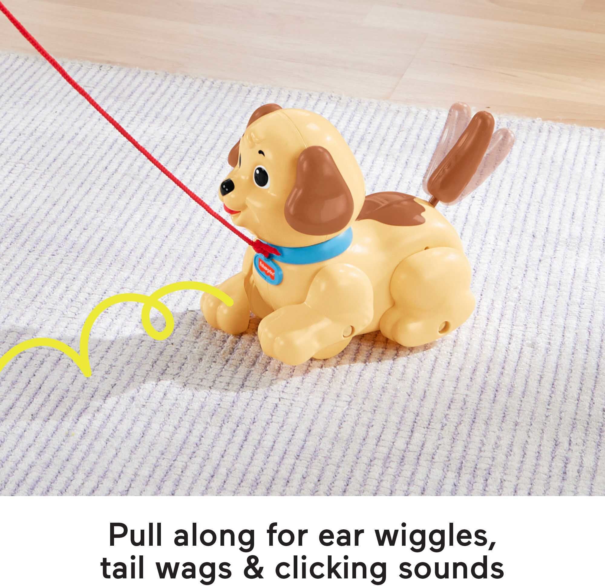 Fisher-Price Lil' Snoopy， Pull-Along Infant Walking Toy