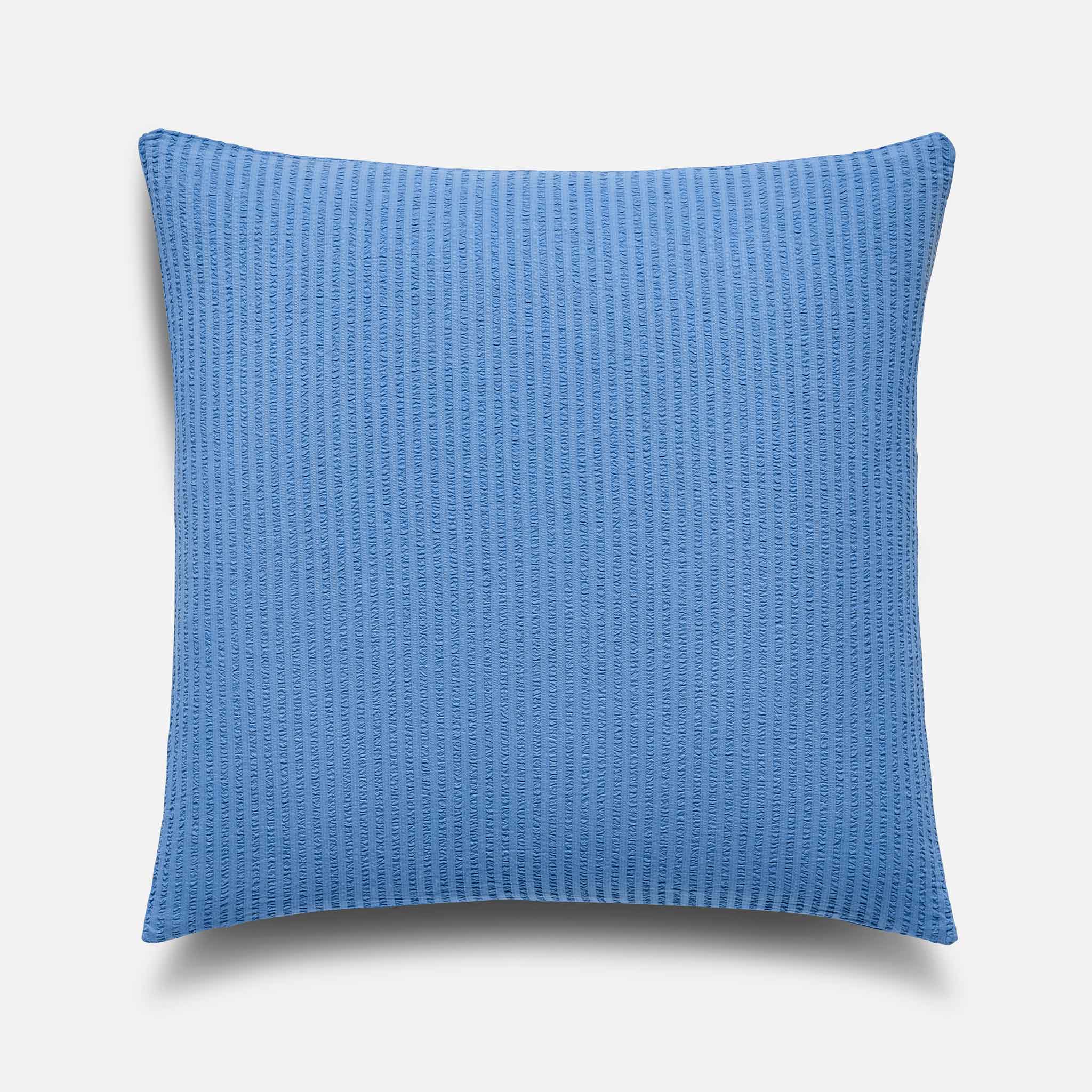 Textured Stripe Square Pillow Cover