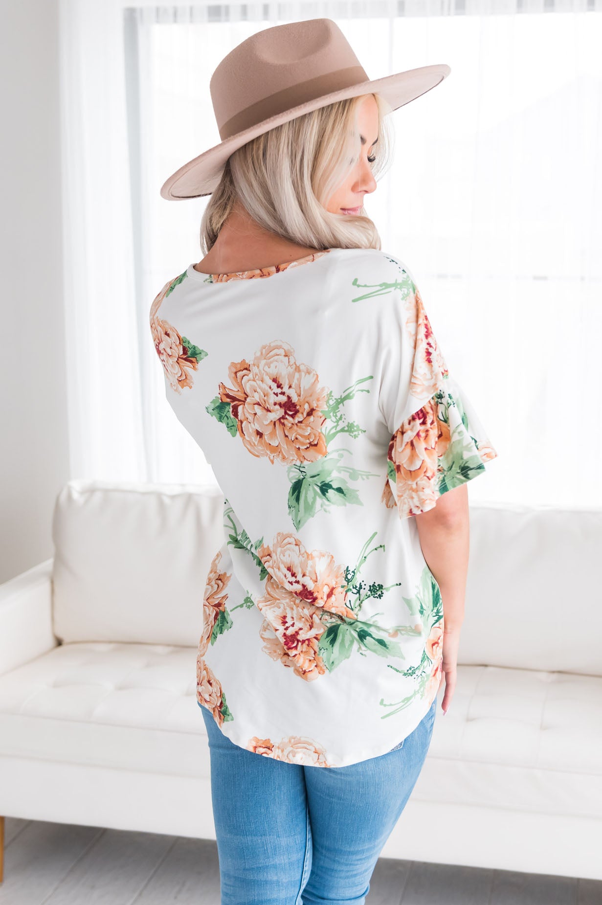 Floral Cutie Modest Top