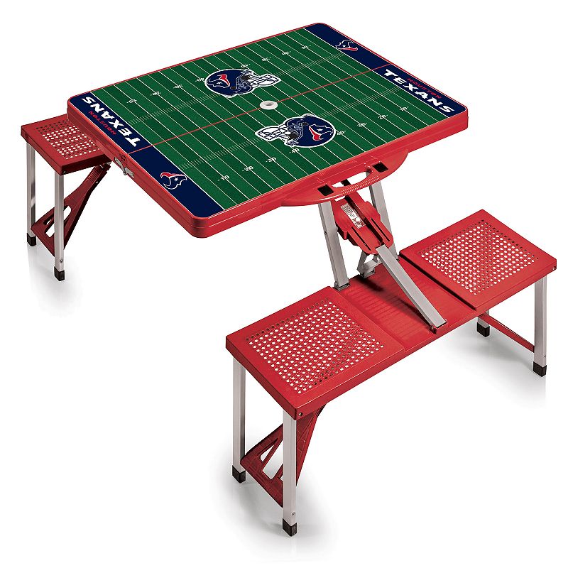 Houston Texans Portable Sports Field Picnic Table