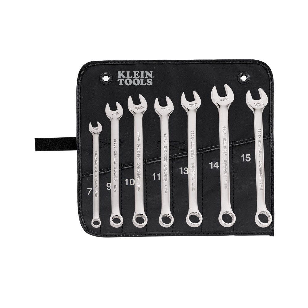 Metric Combo Wrench Set， 7 Pc