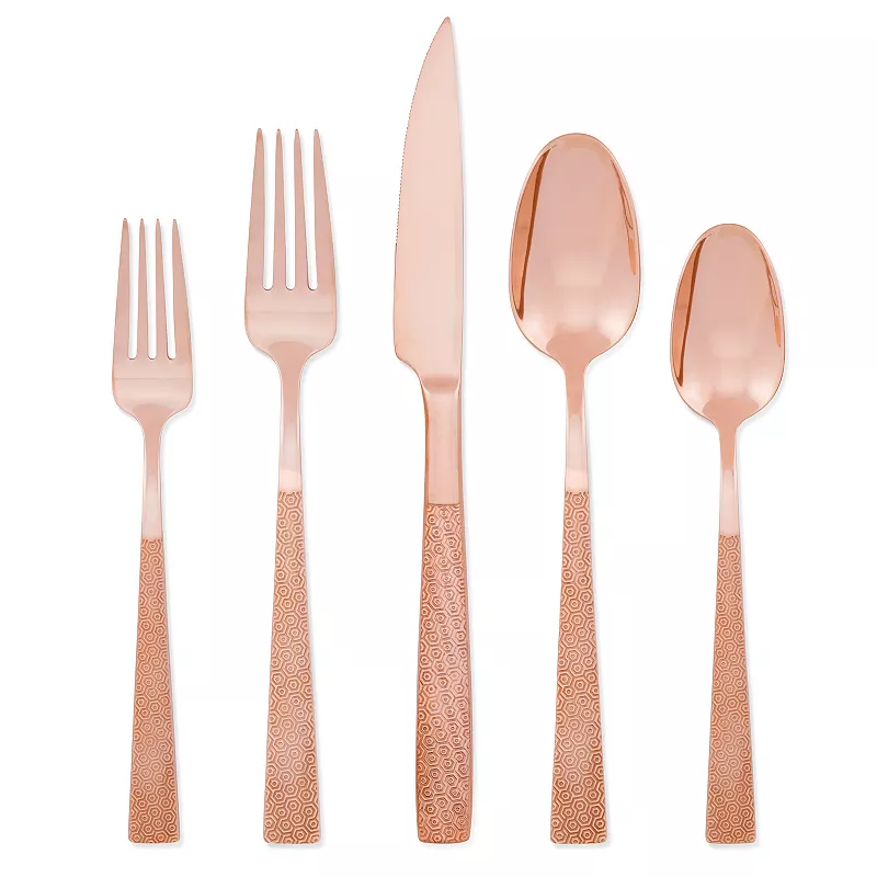 Argent Rose 20-pc. Flatware Set