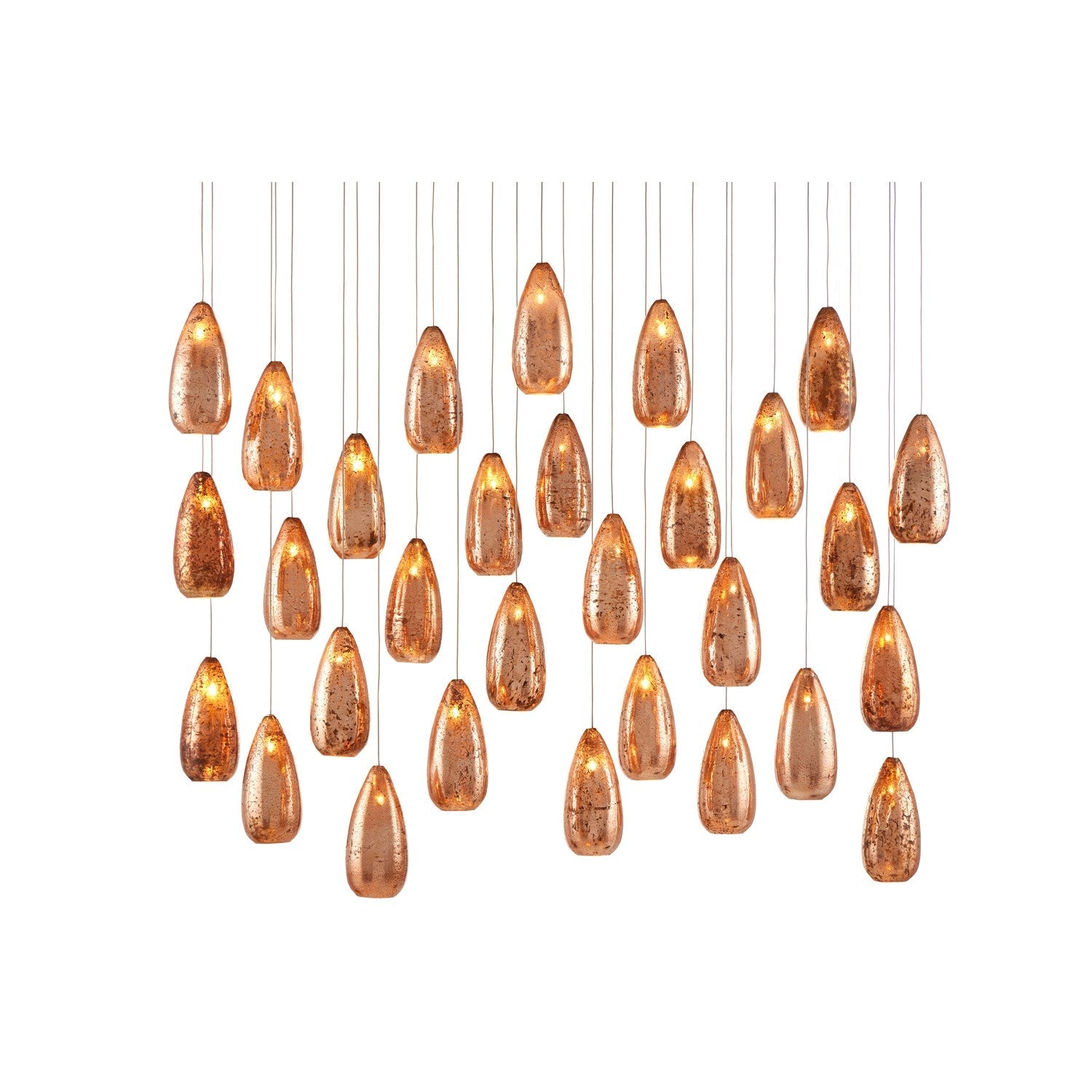 Rame 30-Light Multi-Drop Pendant