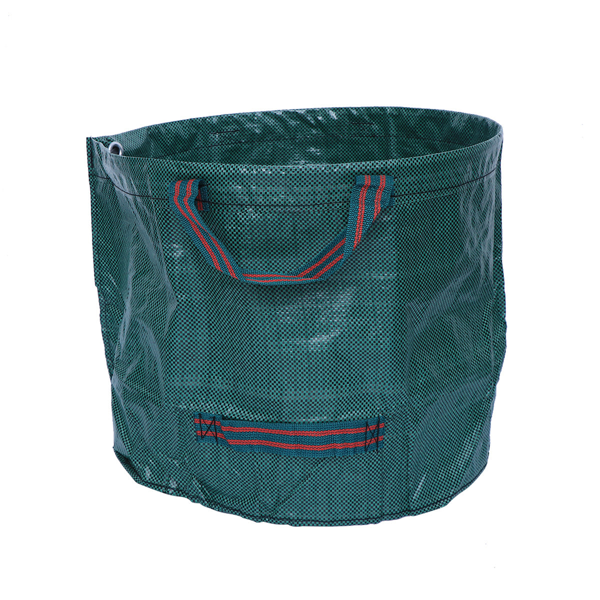 Hemoton 60L Garden Leaf Bag Reusable Yard Garden Waste Storage Holder Bag (Green)