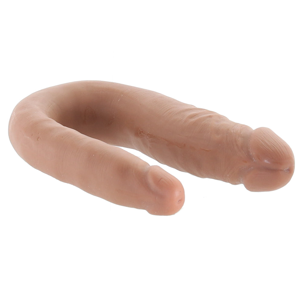 Dr. Skin Mini 12 Inch Double Dildo in Mocha