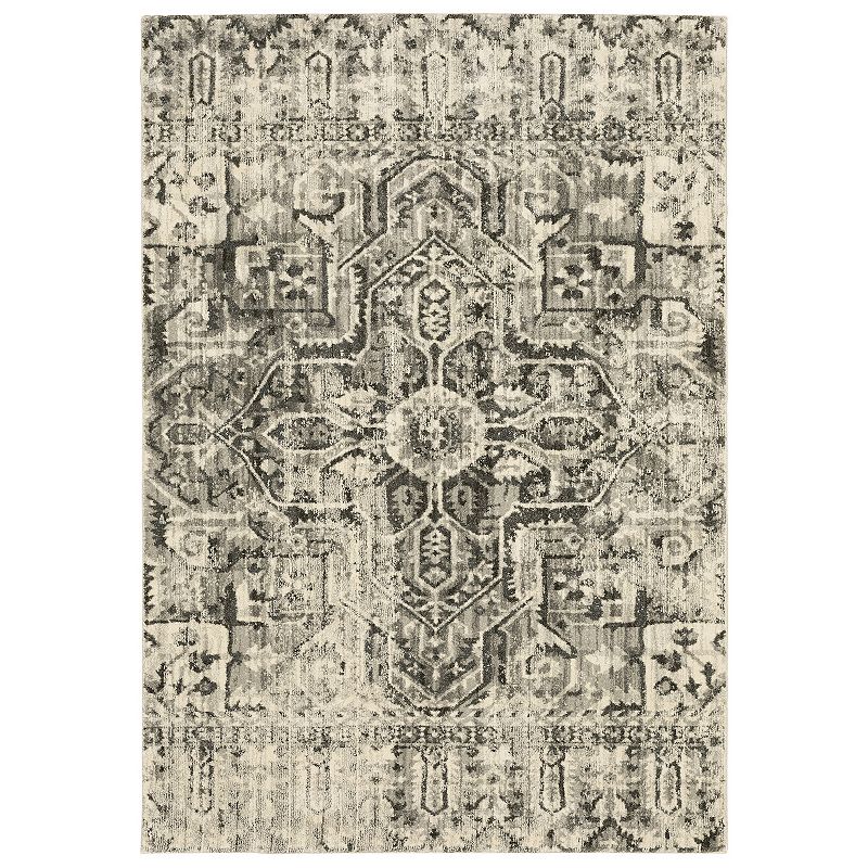 StyleHaven Franklin Faded Medallion Area Rug