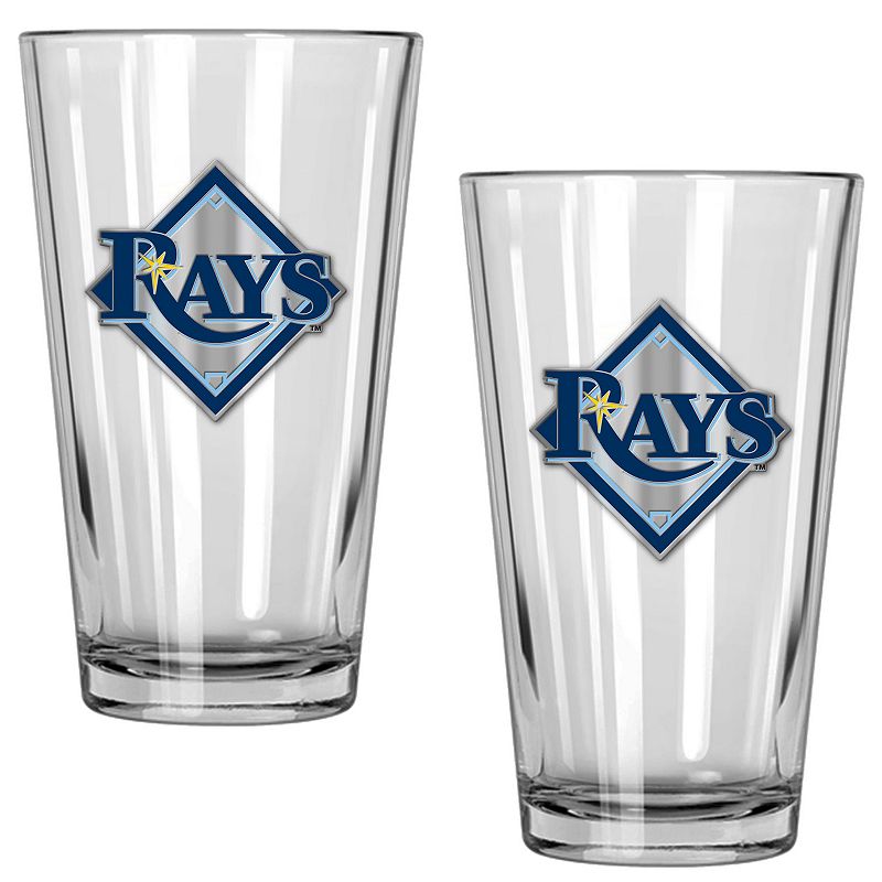 Tampa Bay Rays Pint Glass Set