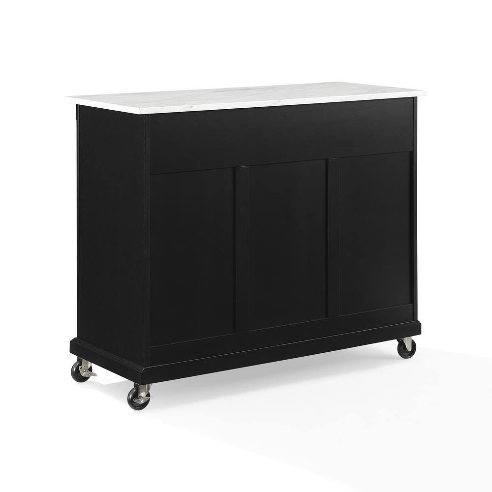 CROSLEY FURNITURE Avery Black Kitchen Island CF3021-BK