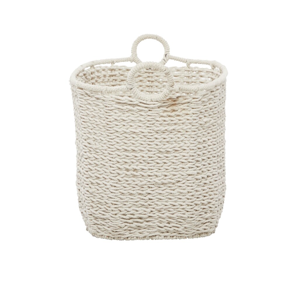 Cotton Bohemian Storage Basket