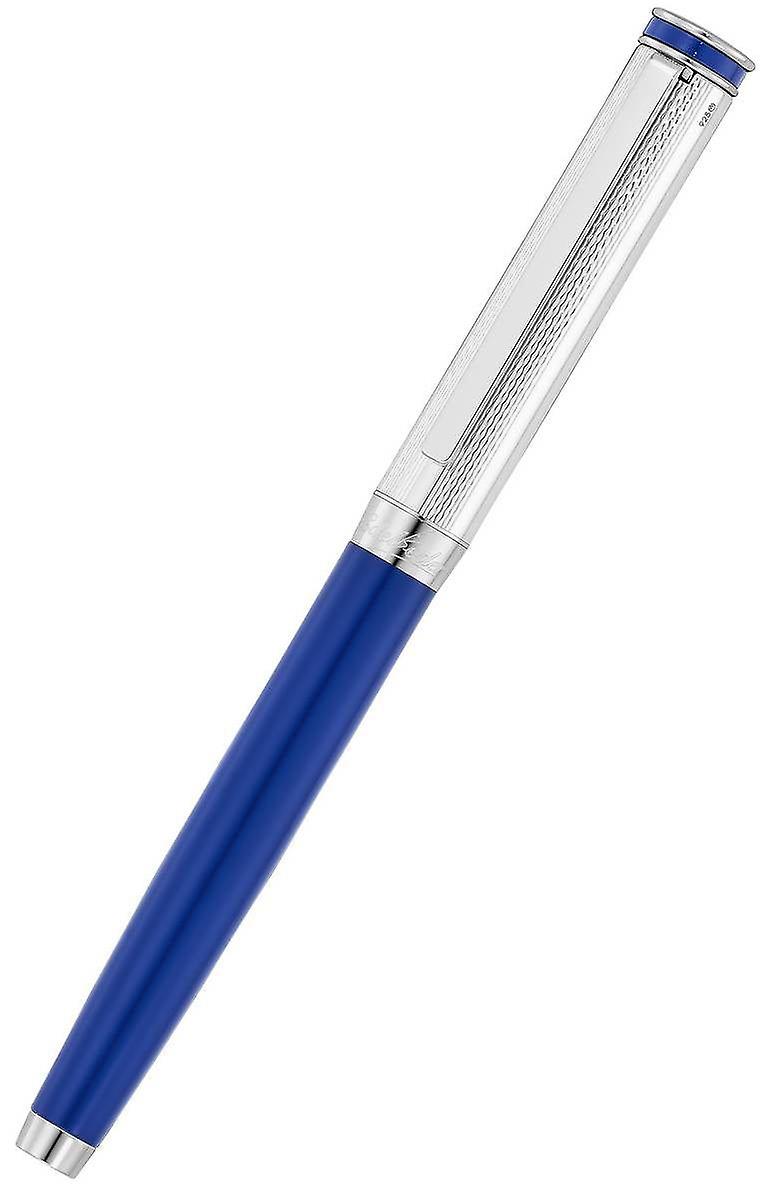 Waldmann Pens Edelfeder Stainless Steel Nib Fountain Pen - Marine Blue