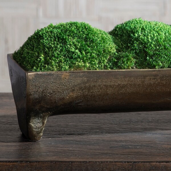 Uttermost Canal Moss Small Centerpiece