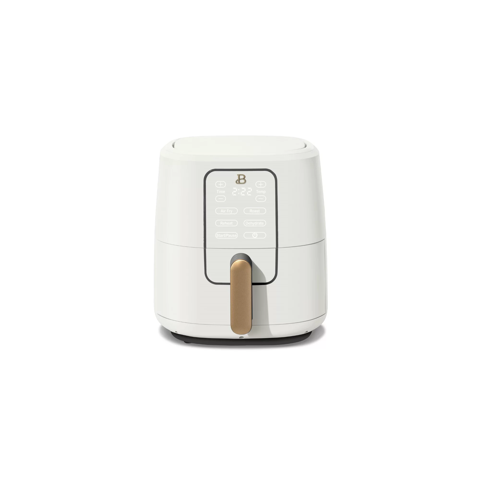 Beautiful 6 Quart Touchscreen Air Fryer， White Icing by Drew Barrymore