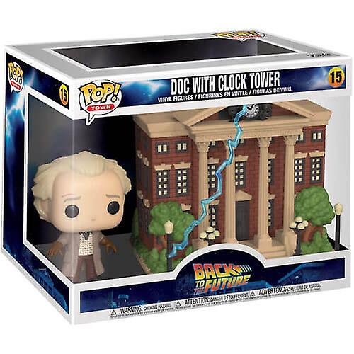 Back to the Future Doc with Clock Tower Pop! Town