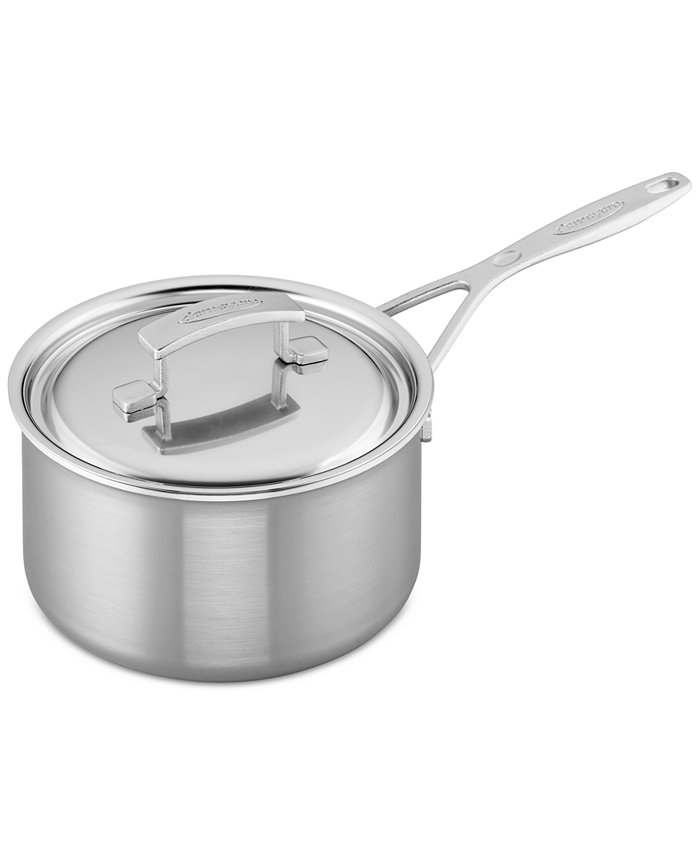 Demeyere Industry 3-Qt. Stainless Steel Saucepan and Lid