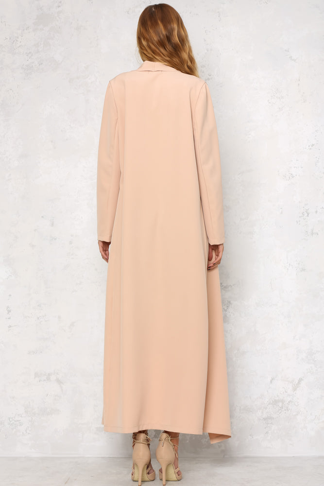 Heiress To The Throne Coat Nude