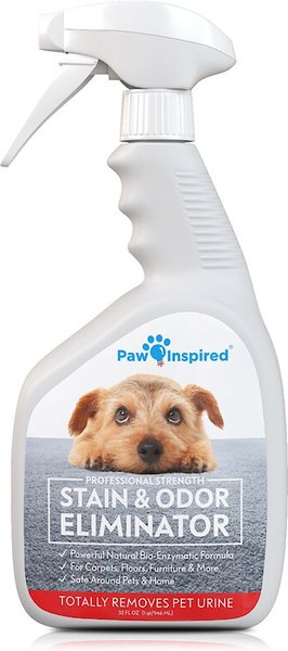 Paw Inspired Professional Dog Stain and Odor Eliminator Spray， 32-oz bottle