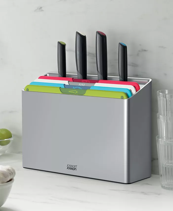 Joseph Joseph Folio Icon Plus 8-Piece Cutting Board Knife Set