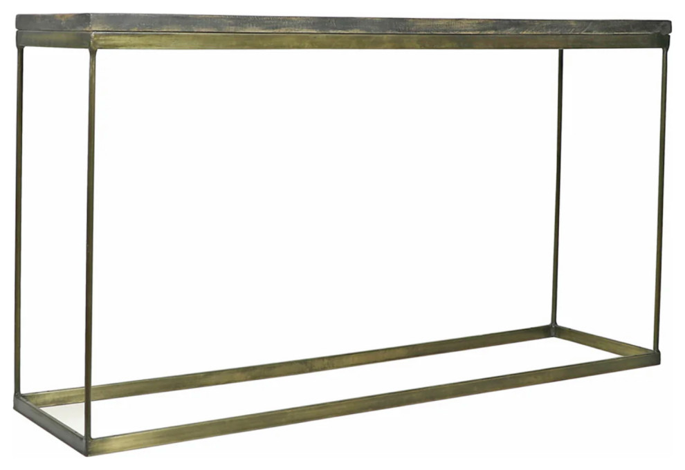 Matthew Izzo Home Parquet Console Table   Contemporary   Console Tables   by Matthew Izzo  Houzz