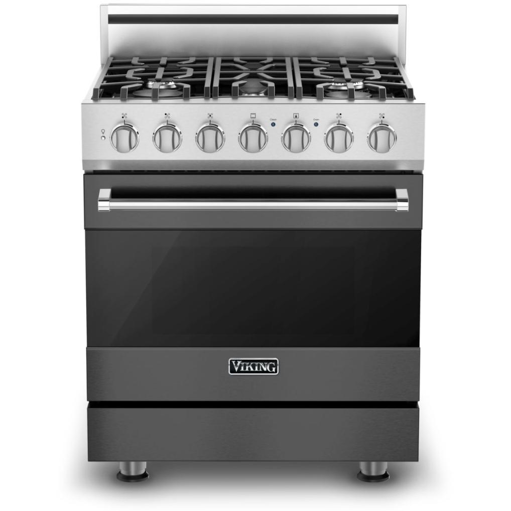 Viking 30-inch Freestanding Dual-Fuel Range with Vari-Speed Dual Flow Convection CRVDR3302-5BDGLP