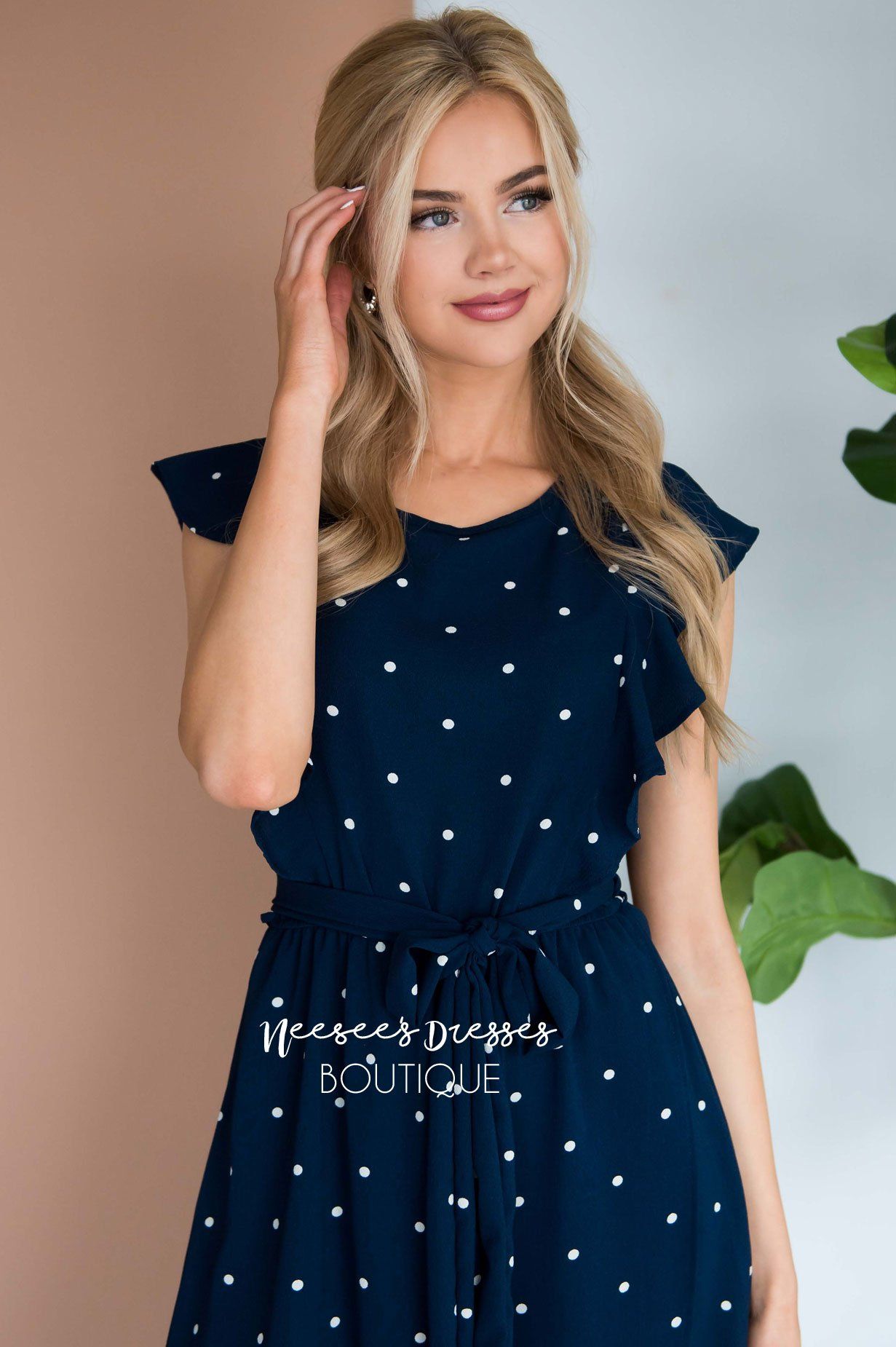 The Kynlei Polka Dotted Dress