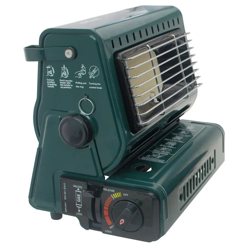 Camping butane gas heater