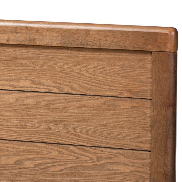 Carson Carrington Ulvsta Walnut Mid-century Wood Headboard - - 28029604