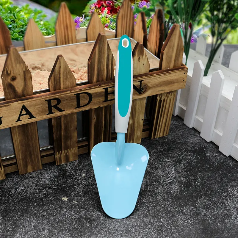 Hot Sell Carbon Steel Head Rubber Handle Children's Garden Small Shovel Multifunctional Hand Tool Garden Tools