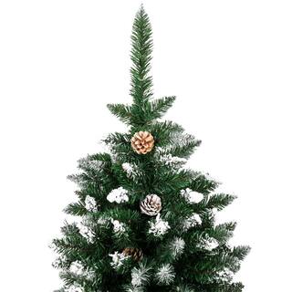 6 ft. Green Unlit Regular Artificial Christmas Tree PF-91990025