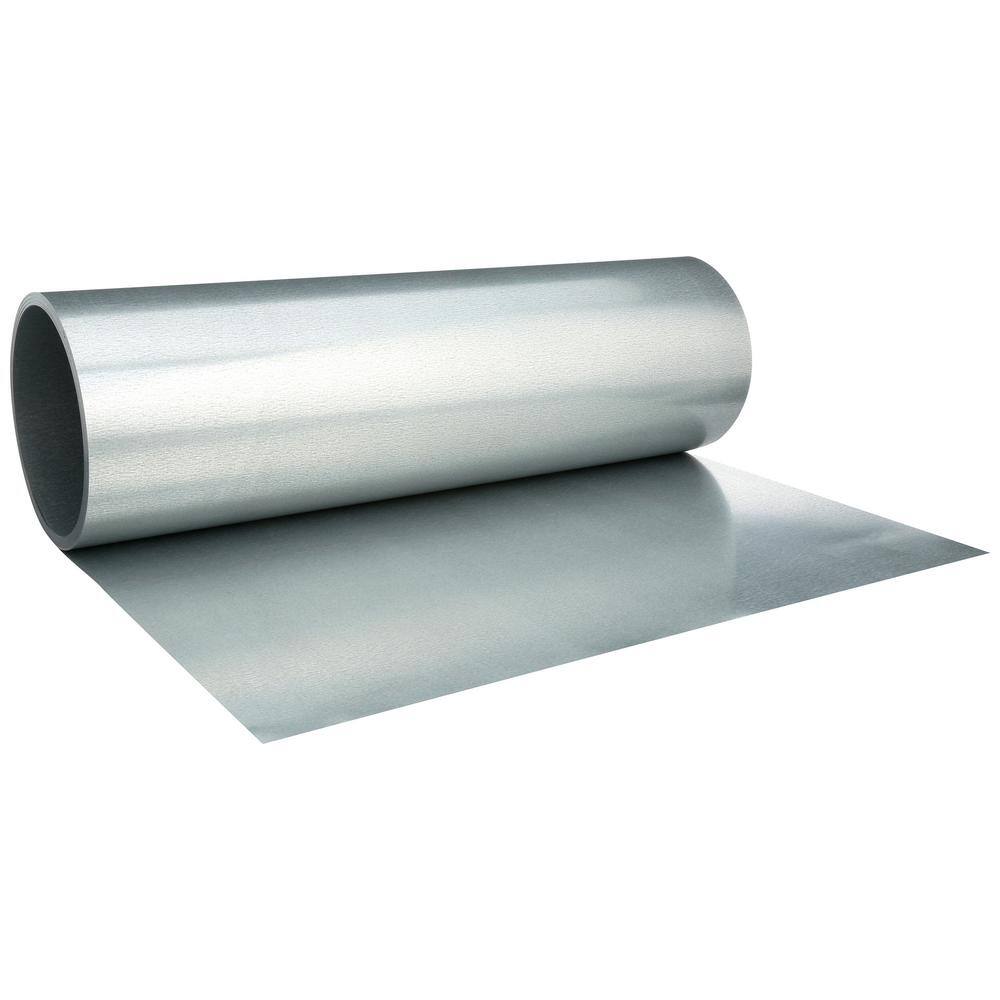 Gibraltar Building Products 20 in. x 50 ft. Galvanized Steel Roll Valley Flashing 17438