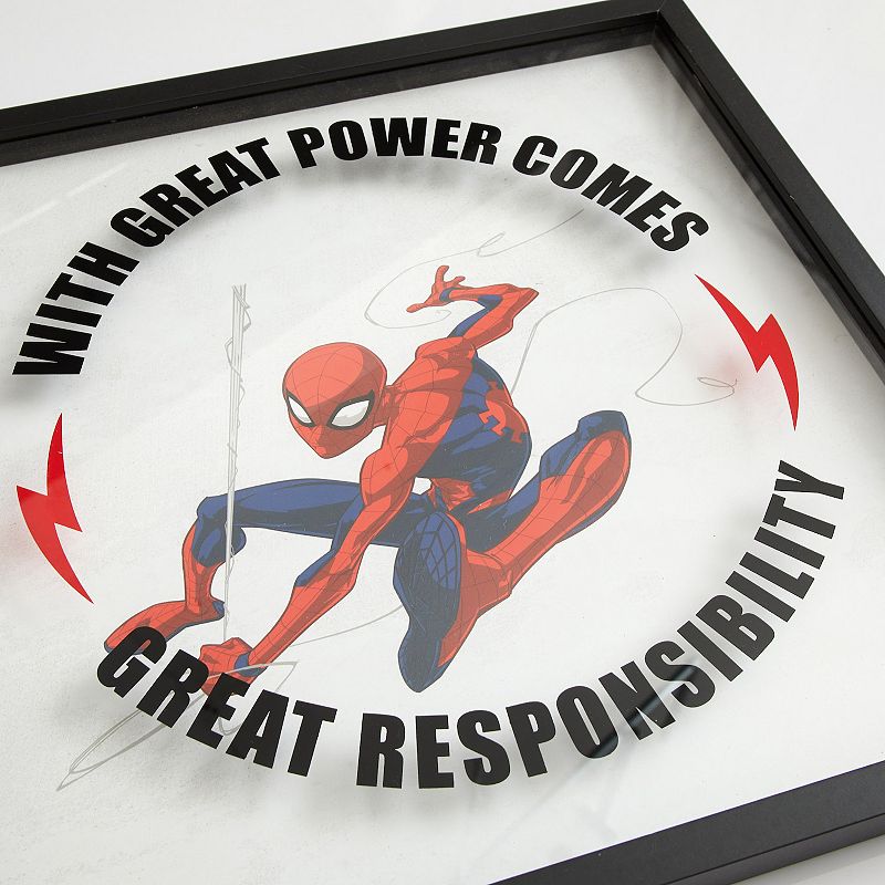 Idea Nuova Marvel's Spiderman Dual Layer Wall Art