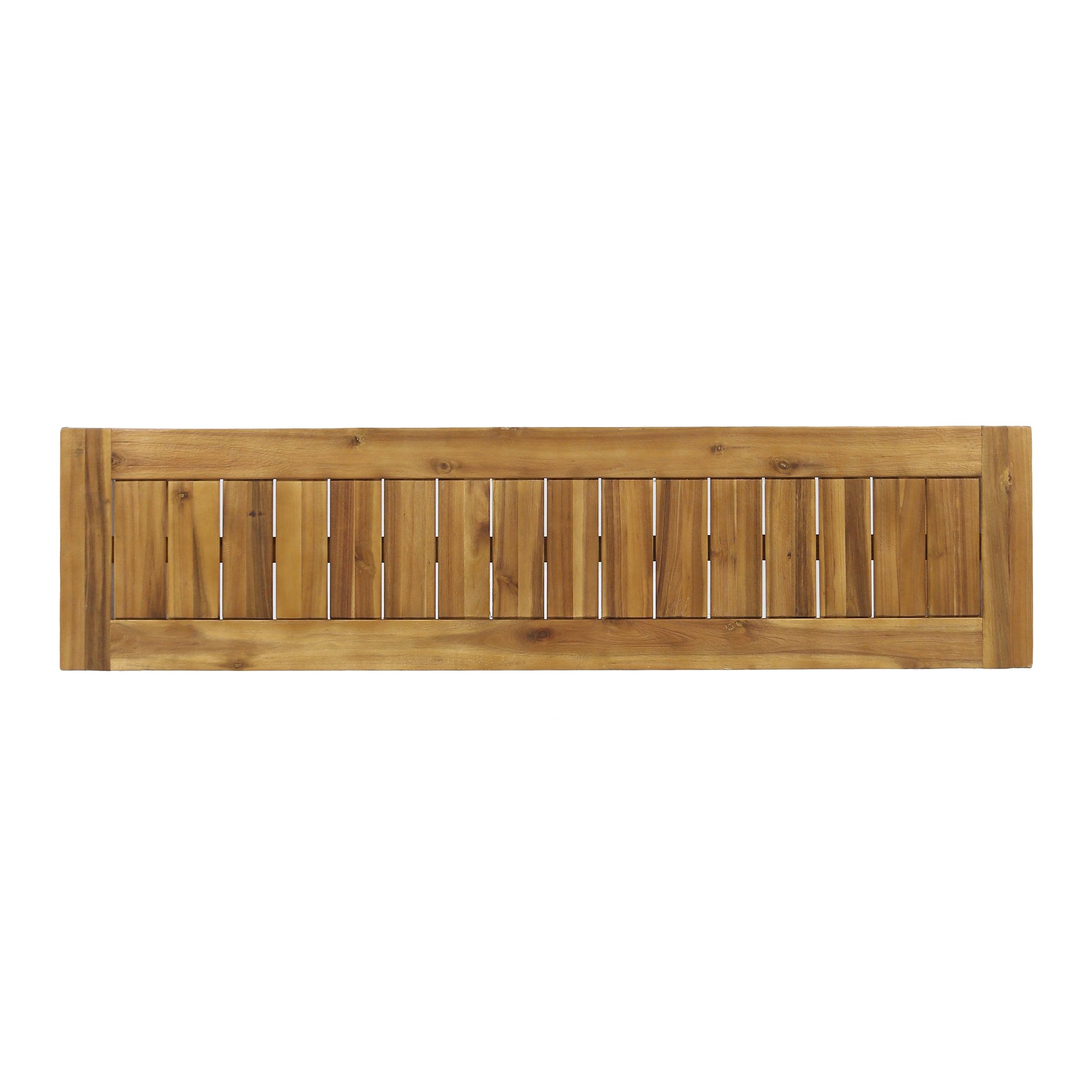 Kemp Outdoor Acacia Wood Bench