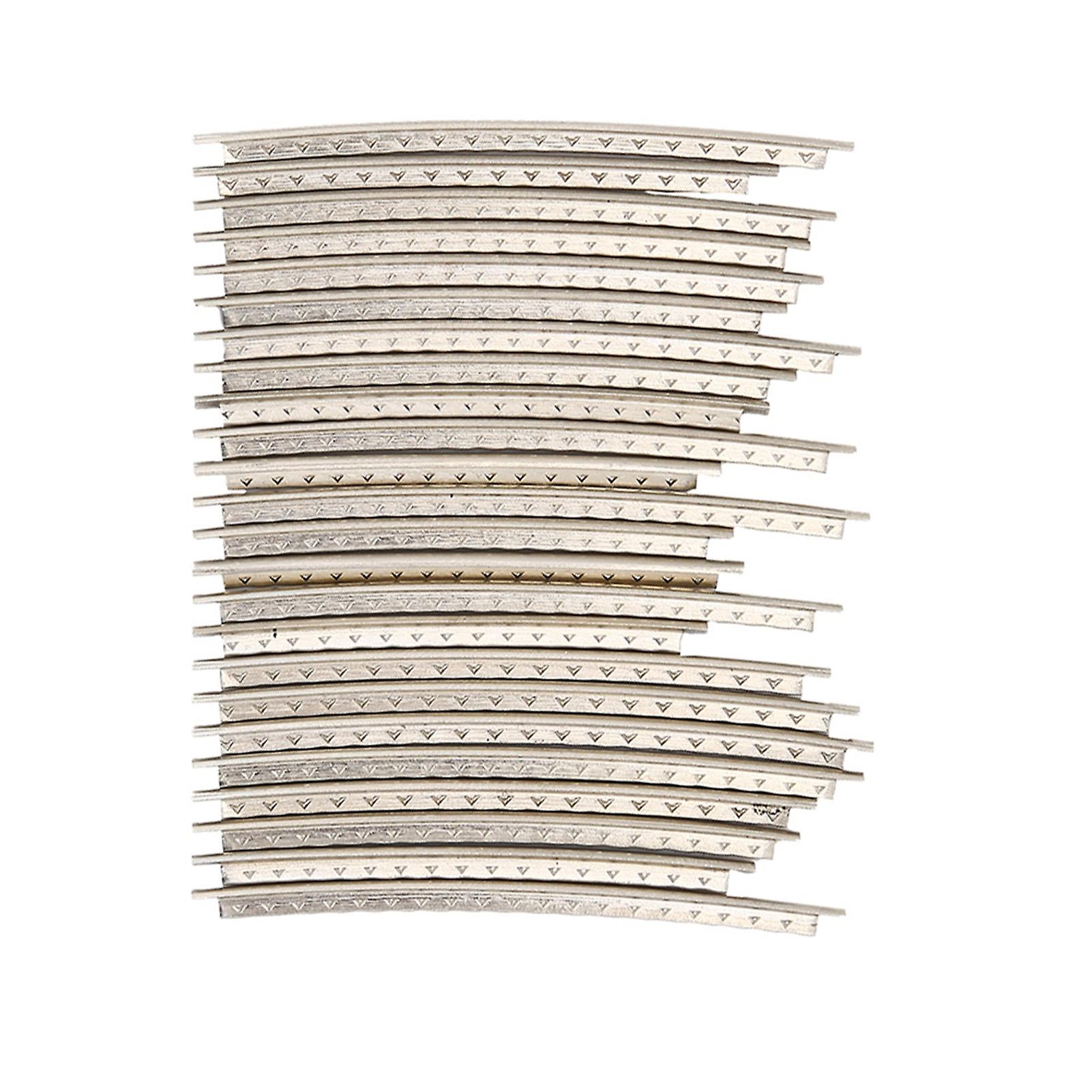 24pcs Guitar White Copper Fret Wire Fretwire Set Accessory For Electric Guitars