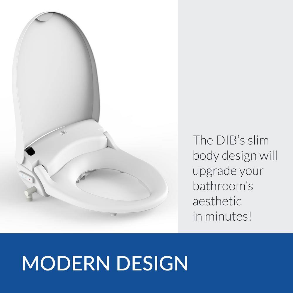 BIO BIDET DIB Special Edition Electrical Bidet Seat for Round Toilets in White DIB-850R79153