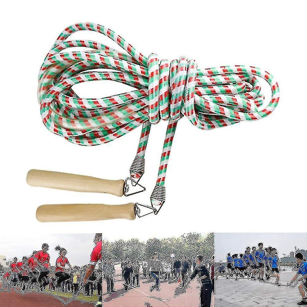 10m  Ping Rope，with Wooden  ，compatible With Outdoor Activities，green