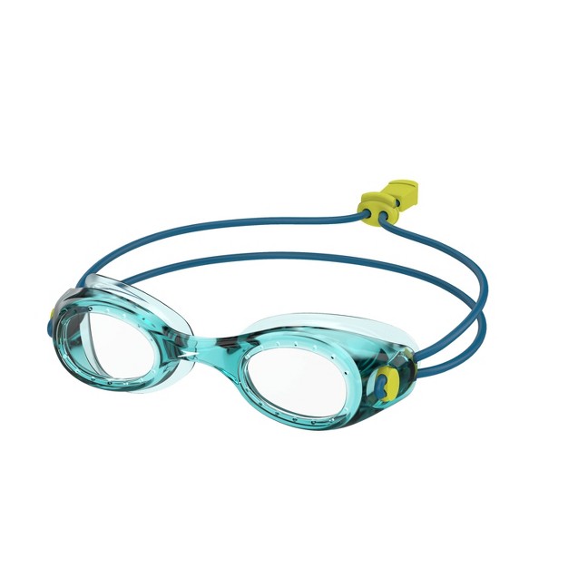 Speedo Kids x27 Glide Swim Goggles Clear blue green