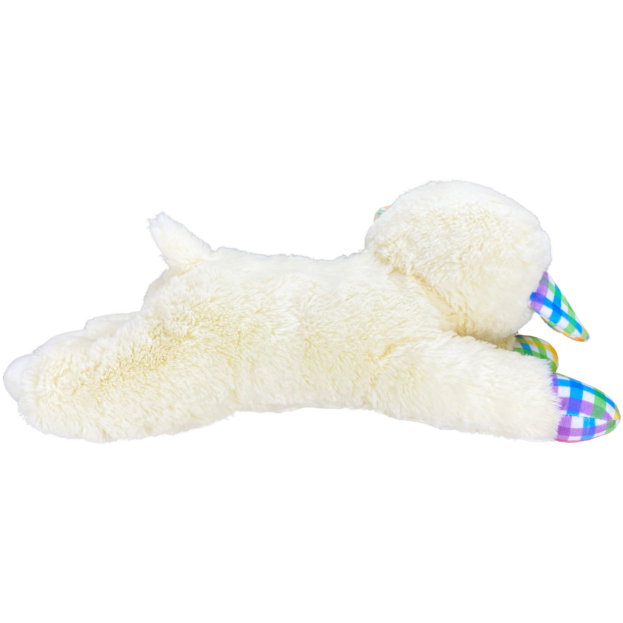 Multipet Lamb Chop Spring Dog Toy， X-Large