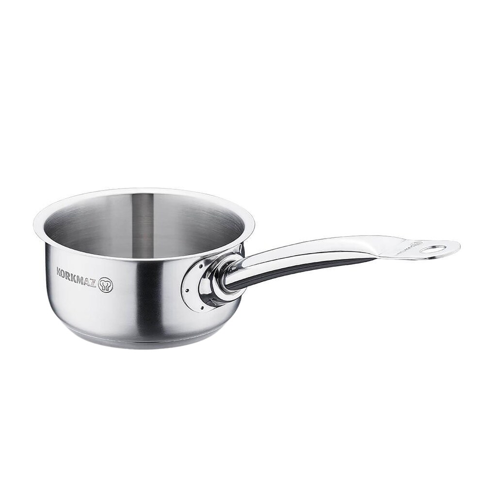 Pro 1.5 Liter Stainless Steel Saucepan in Silver