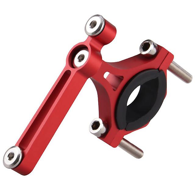 Red Bicycle Water Bottle Holder Adapter Aluminum Alloy Handlebar Water Cup Rack