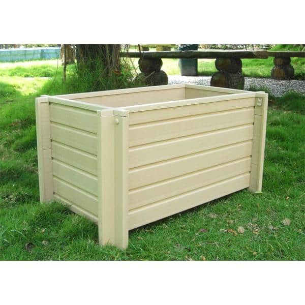 New Age Pet Rectangular 30 in. ECOFLEX Garden-Flower Planter EPLT103-R30