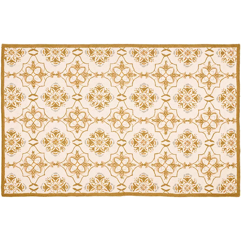 Safavieh Chelsea Stanton Floral Hand Hooked Wool Rug - 2'6'' x 6'