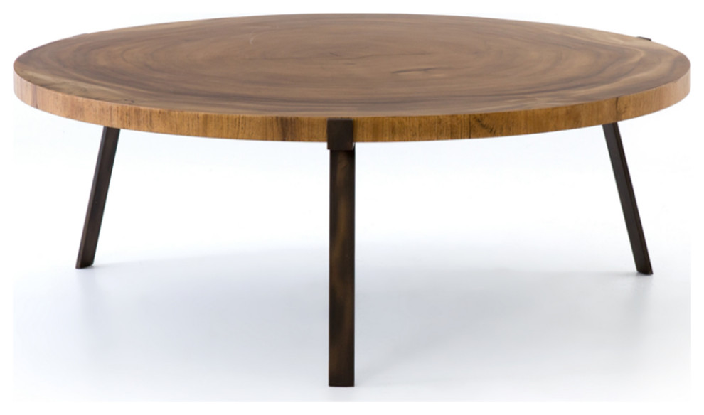 Evans Coffee Table   Industrial   Coffee Tables   by Marco Polo Imports  Houzz