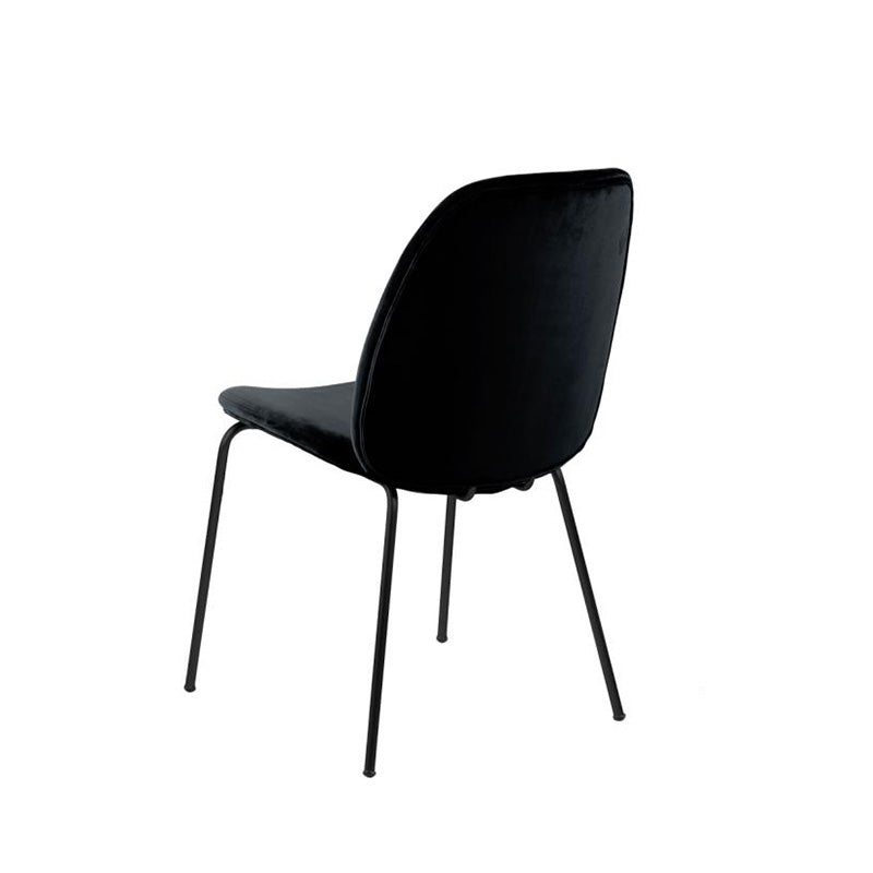 ADELIA Dining Chair - Black Velvet